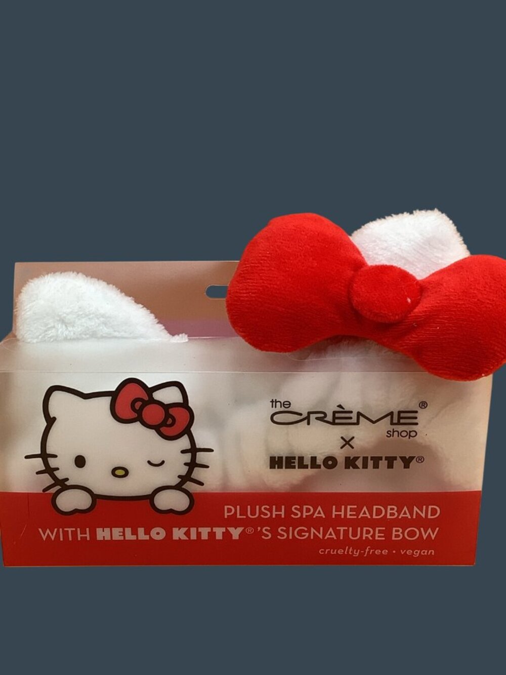 Hello Kitty Signature Plusg Bow Headband Spa Bath Time The Creme Shop x